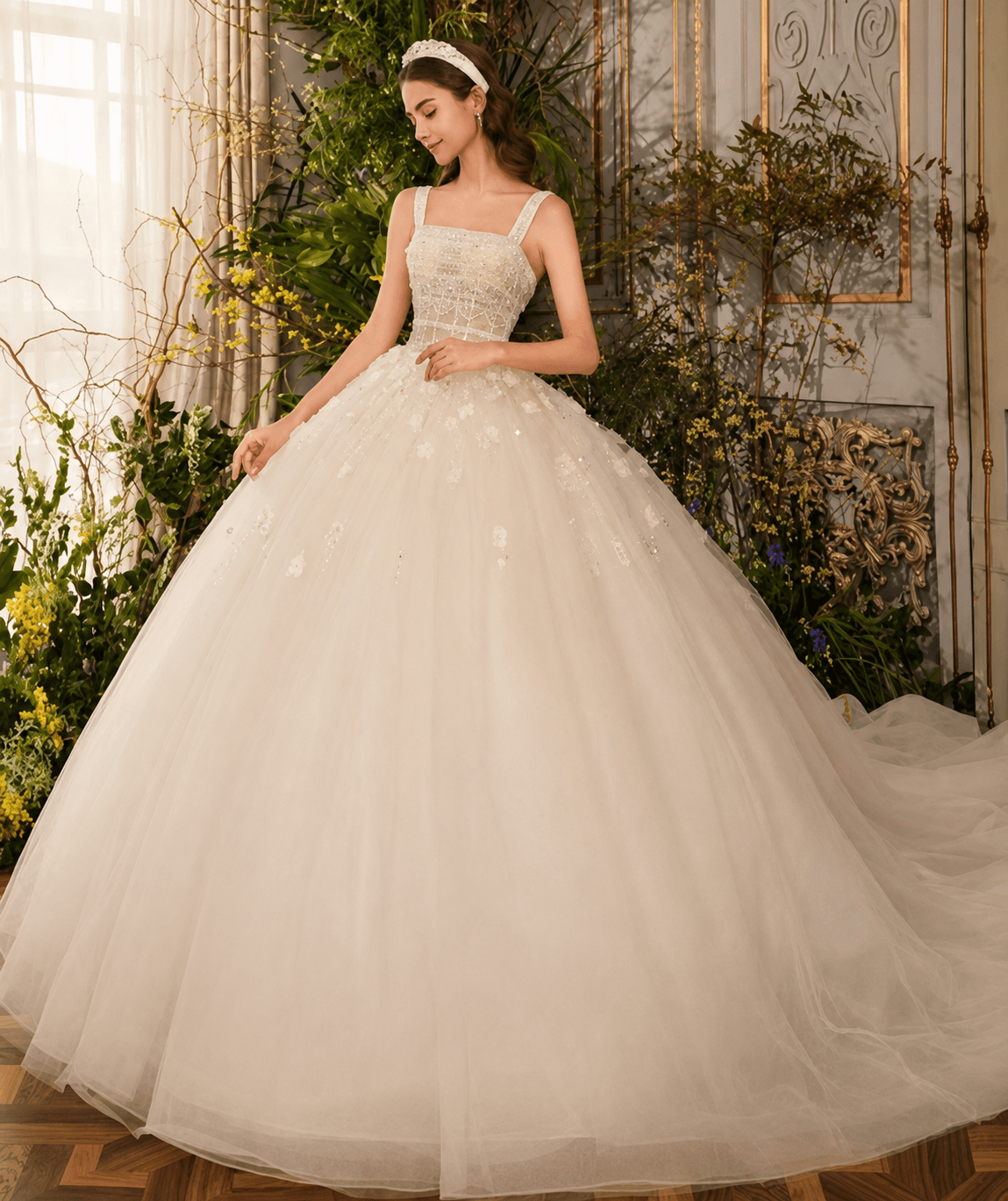 LIZ SHINE gown