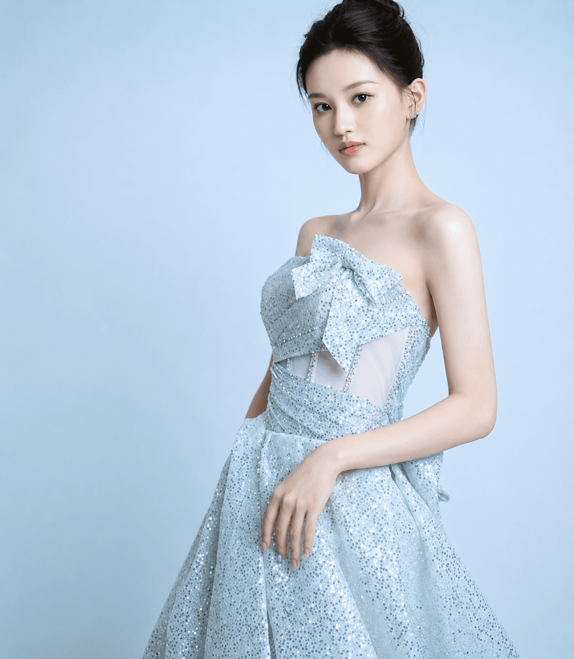LIZ SHINE gown