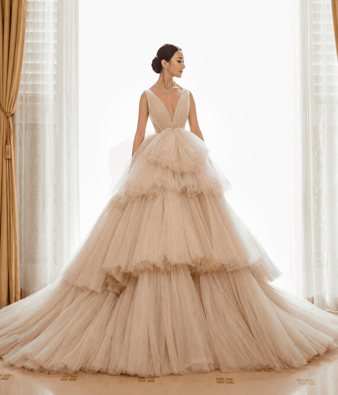 NICOLE + FELICIA gown
